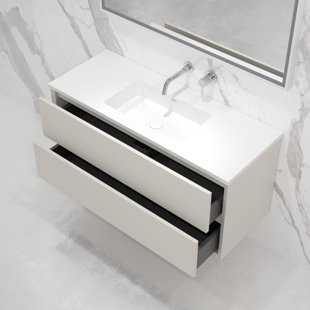 Умывальник из смолы с ящиками со встроенной раковиной LUSSO Volini ARCH-00023160 - Вид №19