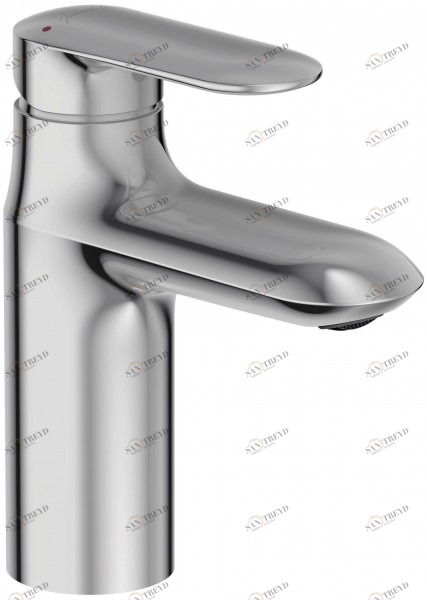 E98827-CP Однорычажный смеситель увеличенной высоты для раковины, донный клапан Jacobdelafon KUMIN Santreyd