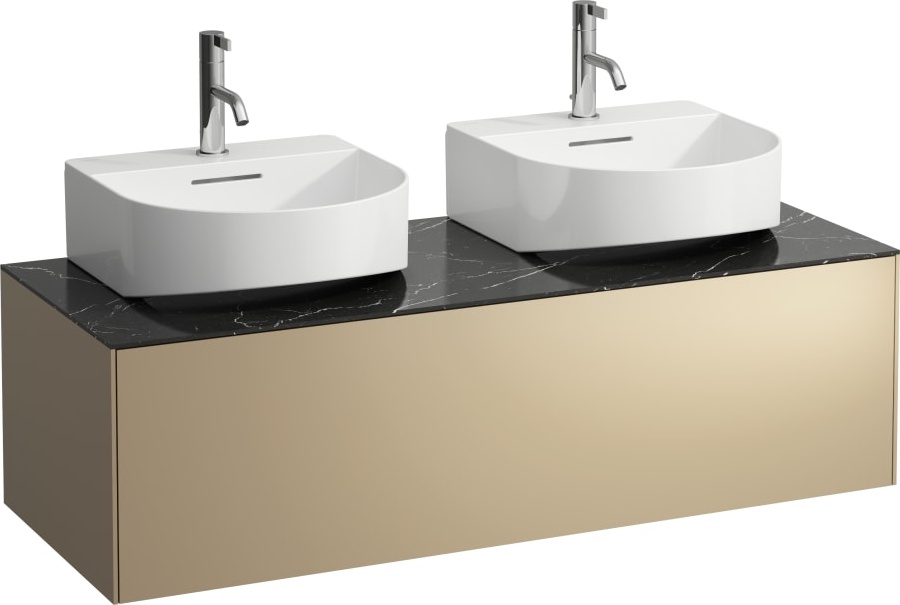 H4054540340401 Шкафчик, 1 ящик, совместим с мини-раковиной 816341, с отверстиями слева и справа LAUFEN PRO - Вид №3