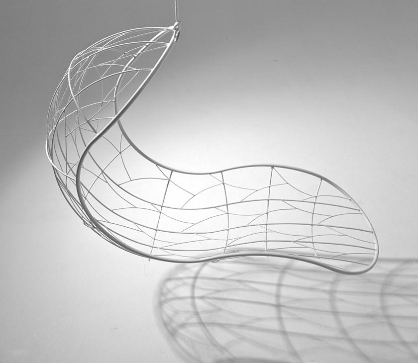 Studio Stirling Подвесное сиденье с 1 сиденьем из стали с порошковым покрытием Recliner sun-id-1408356 - Вид №5