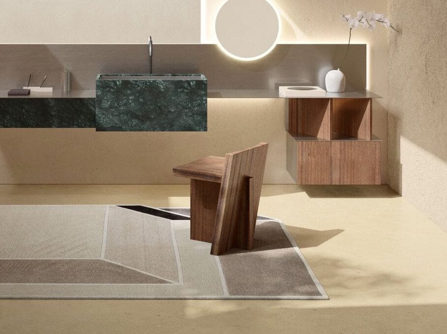 Стул для ванной из грецкого ореха Salvatori The Small Hours ARCH-00084764