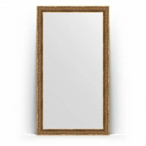 BY 6035 Зеркало напольное в багетной раме - вензель бронзовый 101 mm EVOFORM Definite floor