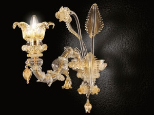 Настенные бра из муранского стекла