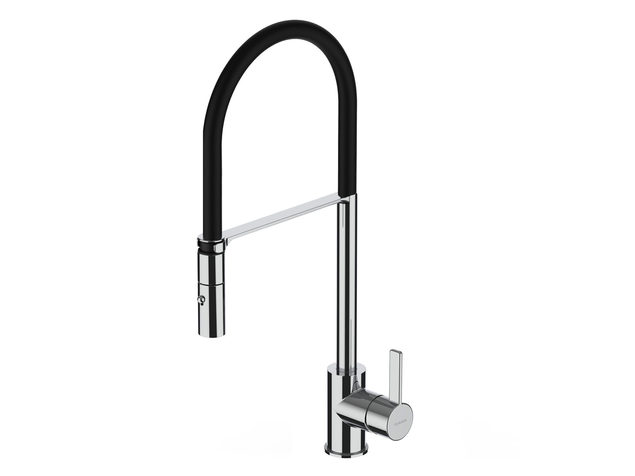 Однорычажный смеситель для кухни с выдвижным ручным душем GUGLIELMI RUBINETTERIE Rialto ARCH-00046243