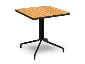 Квадратный стол из тикового дерева