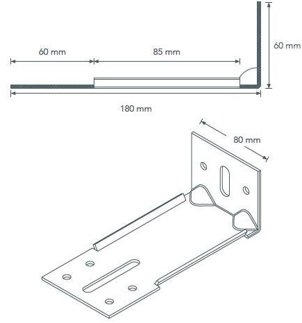 Anchoriv L-образный кронштейн из нержавеющей стали. Premium sun-id-1393431 - Вид №2