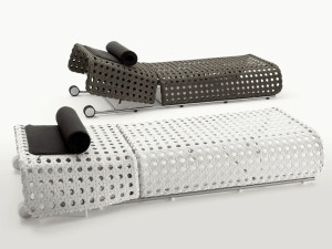 Поли лежак сад кровать с колесами