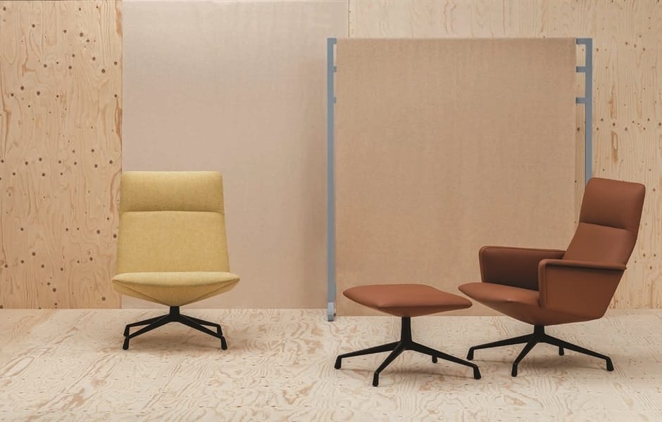 Спицевое кресло с высокой спинкой Andreu World Capri Lounge ARCH-00053348 - Вид №3