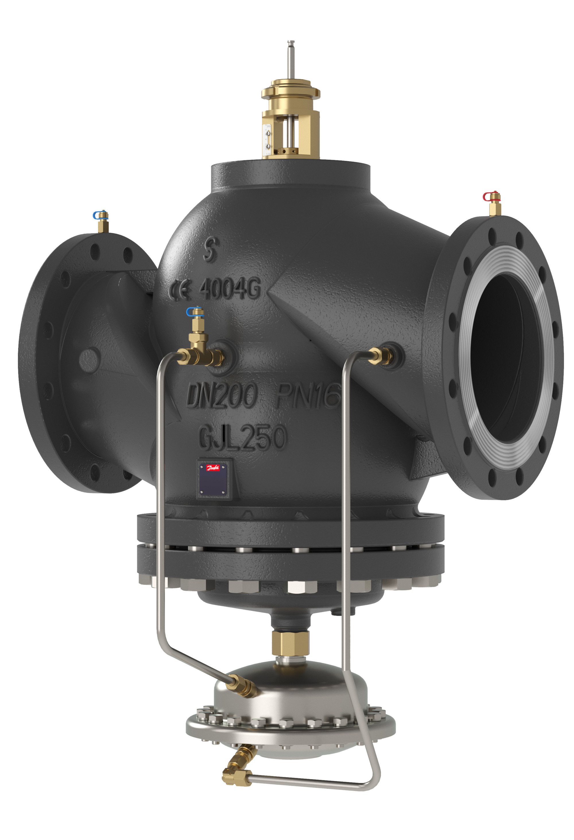Danfoss Комбинированный балансировочный клапан AQF AQF клапан DN 250 003Z1908  - Вид №19