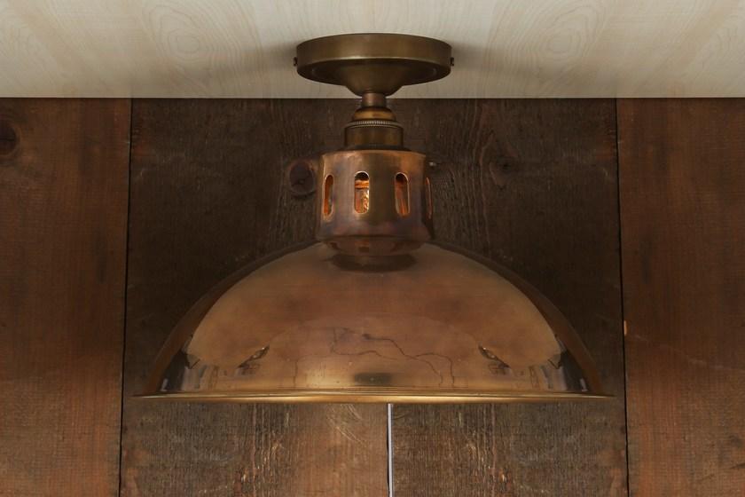 Mullan Lighting Потолочный светильник из латуни ручной работы Paris industrial Mlcf32  - Вид №3