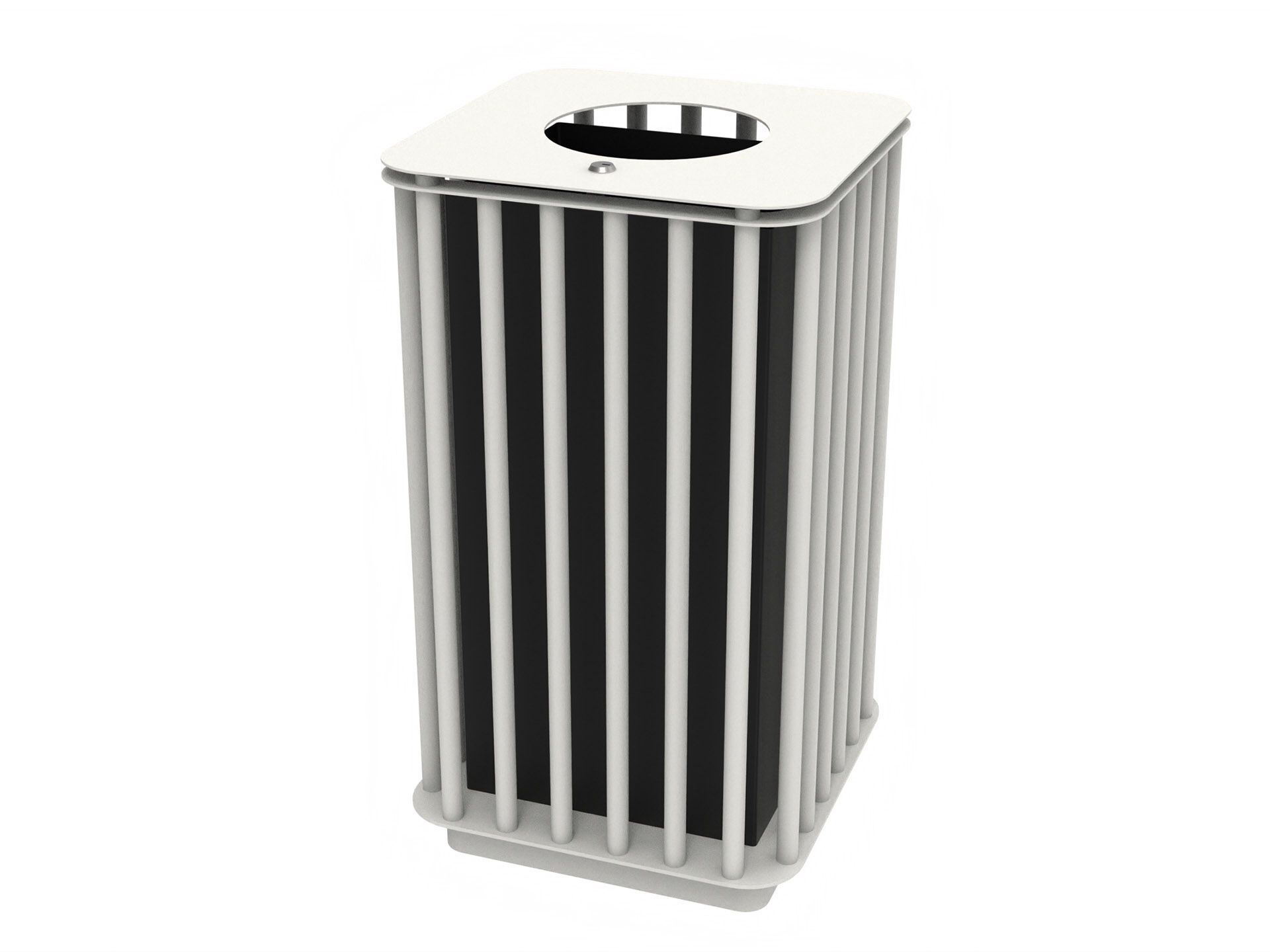 Оцинкованная стальная стойка для мусора Lazzari Spring ARCH-00015635 - Вид №12