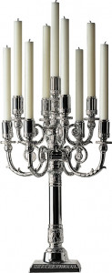 98495 Robbe&Berking Канделябр девятирожковый Robbe&Berking "Ампир" (серебро 925) Серебро 925