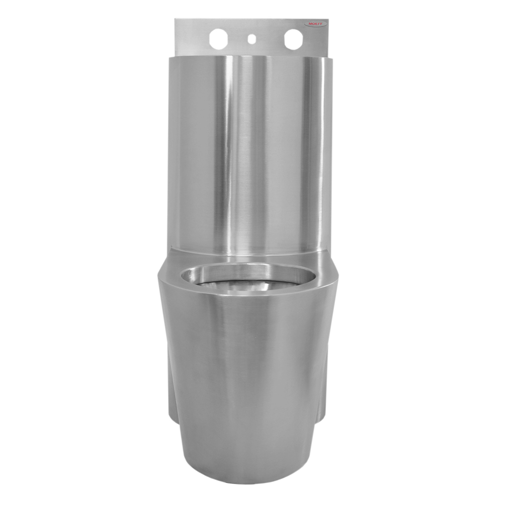 MF-233 Унитаз литой напольный с встроенной раковиной Public Steel  - Вид №4