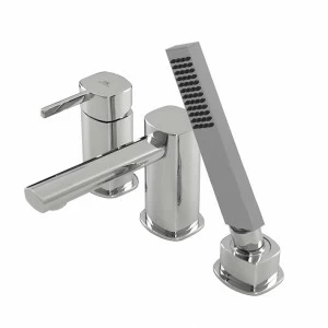 Внешняя часть 3-х компонентная установка батареи для ванны  Nk concept NOKEN 100166204  CHROME