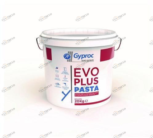 Saint-Gobain Gyproc Готовая к применению шпатлевка для швов и внутренних стен. Evoplus sun-id-1388808