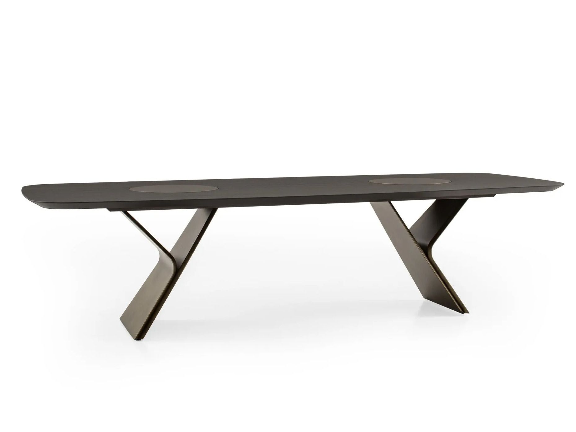 Обеденный стол из МДФ с Lazy Susan Morica Design Haute Couture ARCH-00140884