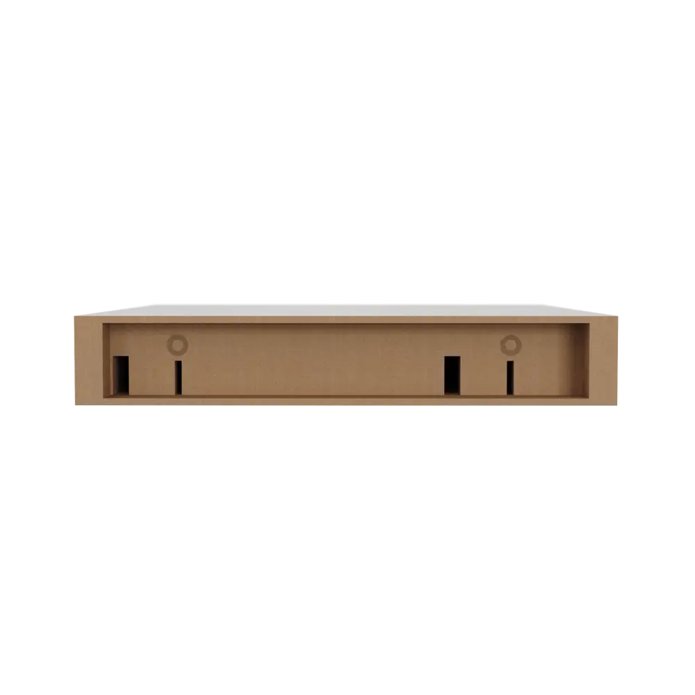 Полка настенная Spaceo White 23x23.5 см МДФ цвет белый 82877512 STLM-2010120  - Вид №5