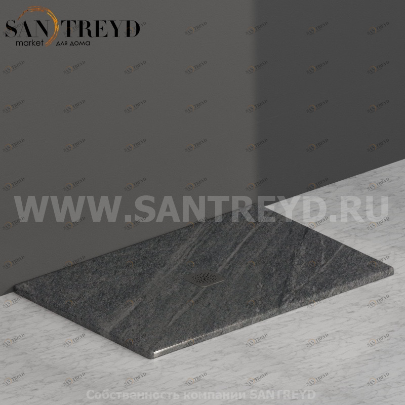 DT120SG Душевой поддон 120x80 керамический Globo Ceramica Globo DOCCIATRE