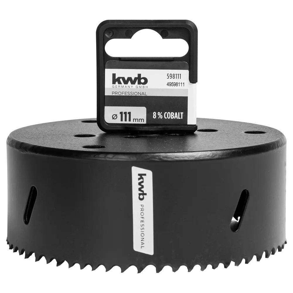 Коронка биметаллическая по металлу KWB 598-111 111 мм STLM-2196487 - Вид №4