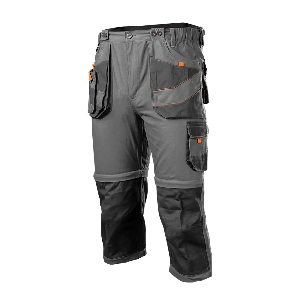 Полукомбинезон рабочий Neo Tools хлопок 100% серый размер M рост 178-181 NEO Tools Slim STLM-2043898 - Вид №4