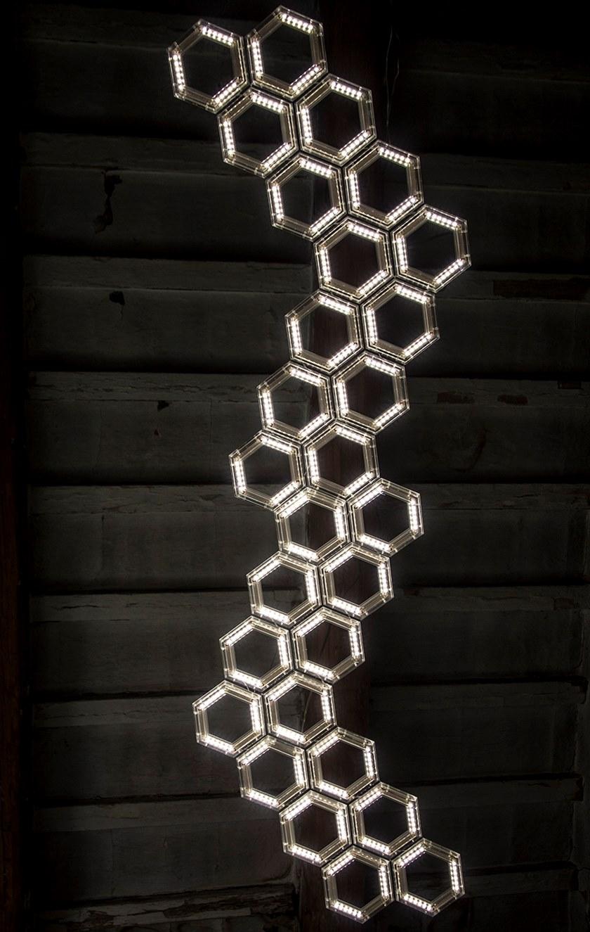 Kriladesign Led подвесной светильник в pmma Fullerene 3003 - Вид №1