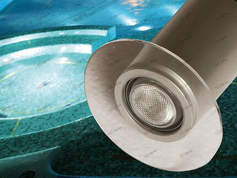 Tecnoilluminazione Светодиодная иммерсионная лампа из алюминия для бассейнов Crux sun-id-1346129