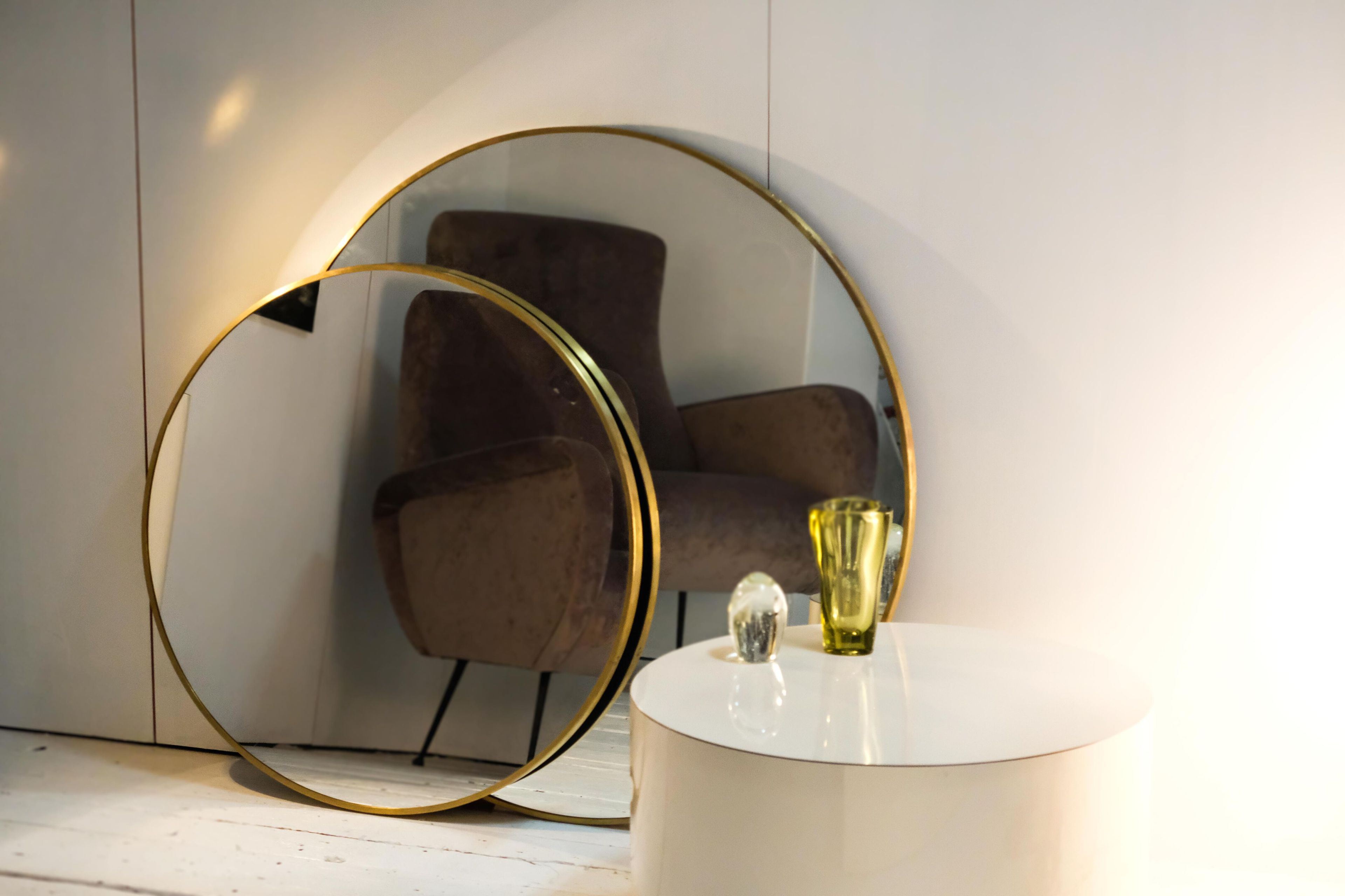 Настенное круглое зеркало с рамкой Jover+Valls SPECCHIO ARCH-00136409 - Вид №6