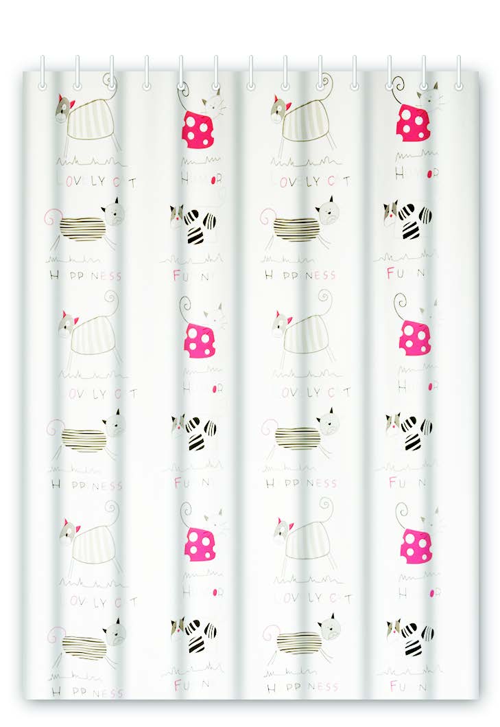 HB75062 Штора для ванной , 180*180 Haiba 