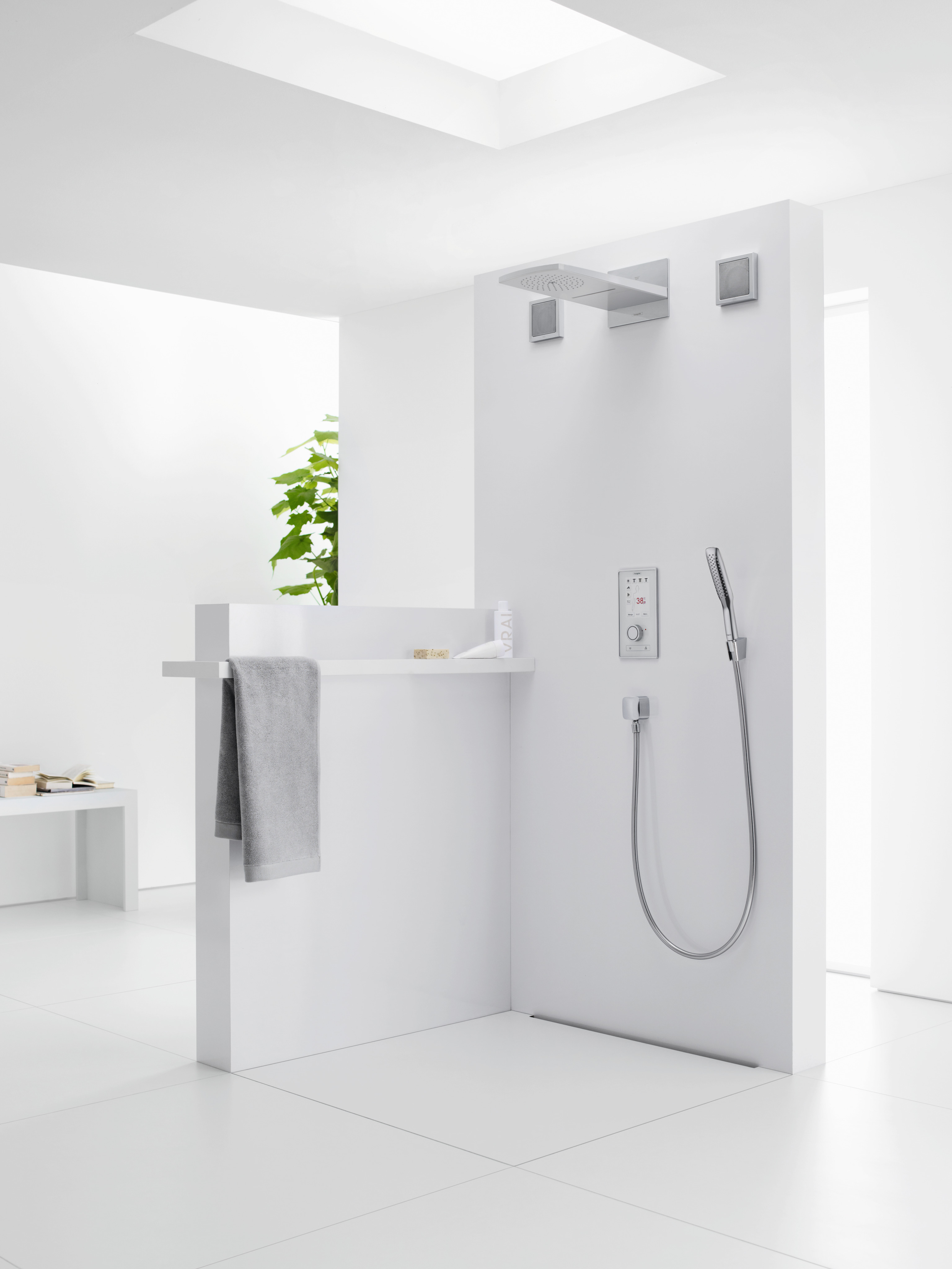 28558400 Ручной душ PuraVida Baton 120 1jet Hansgrohe  - Вид №2