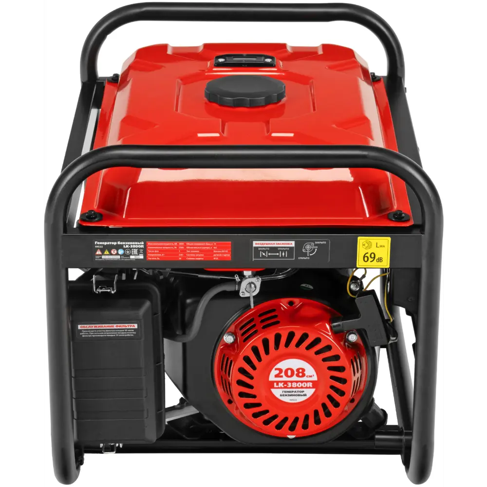 Бензогенератор KRONWERK LK-3800R 3.8 кВт - надежный источник энергии 89386579 STLM-1457848 - Вид №5