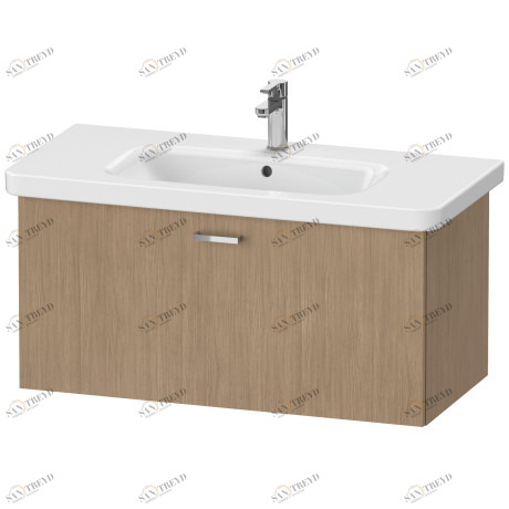 XB607705252 XBase Тумбочка подвесная Европейский дуб, декор Duravit 