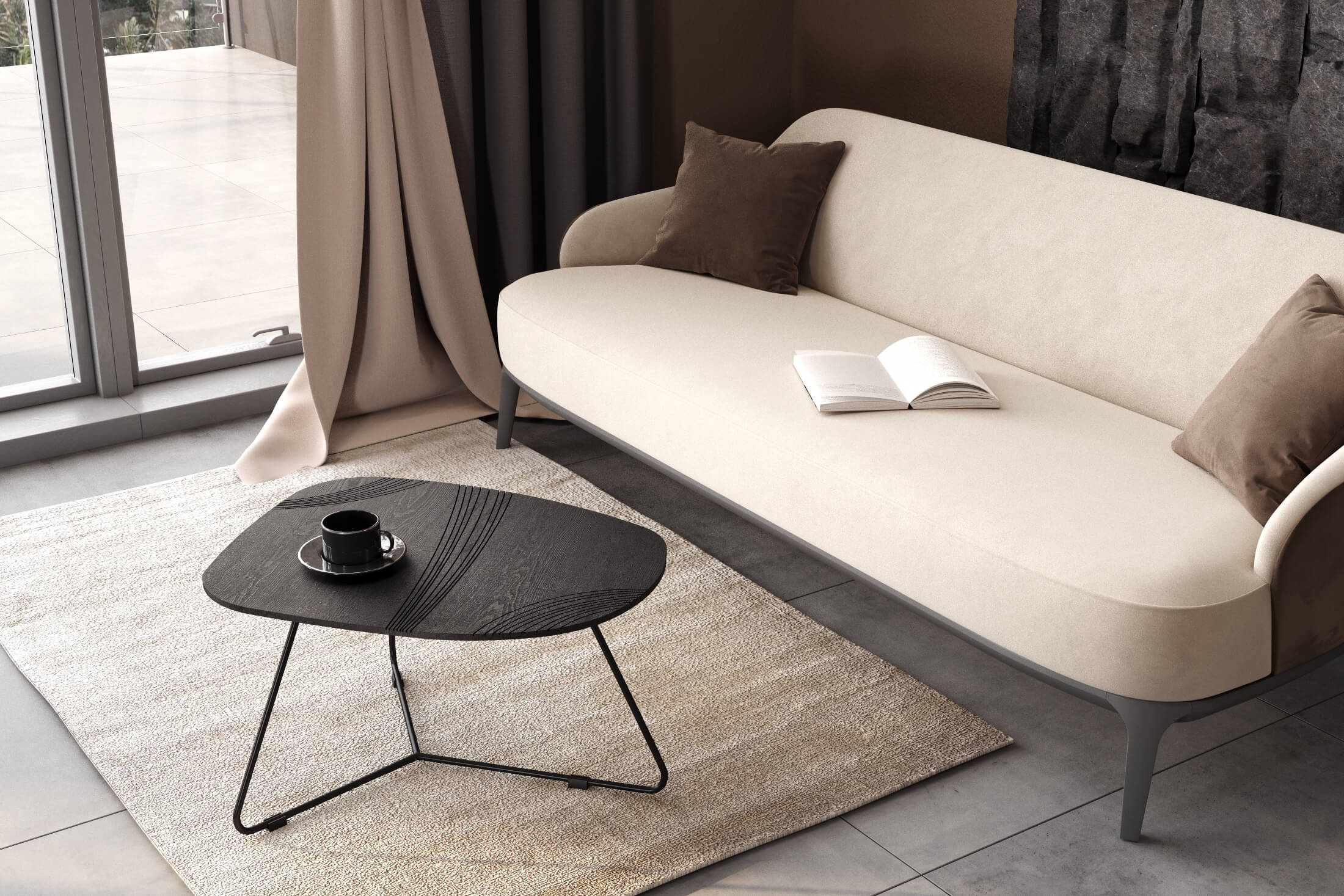 Столик журнальный SHT-CT52-2 Santreyd  - Вид №5