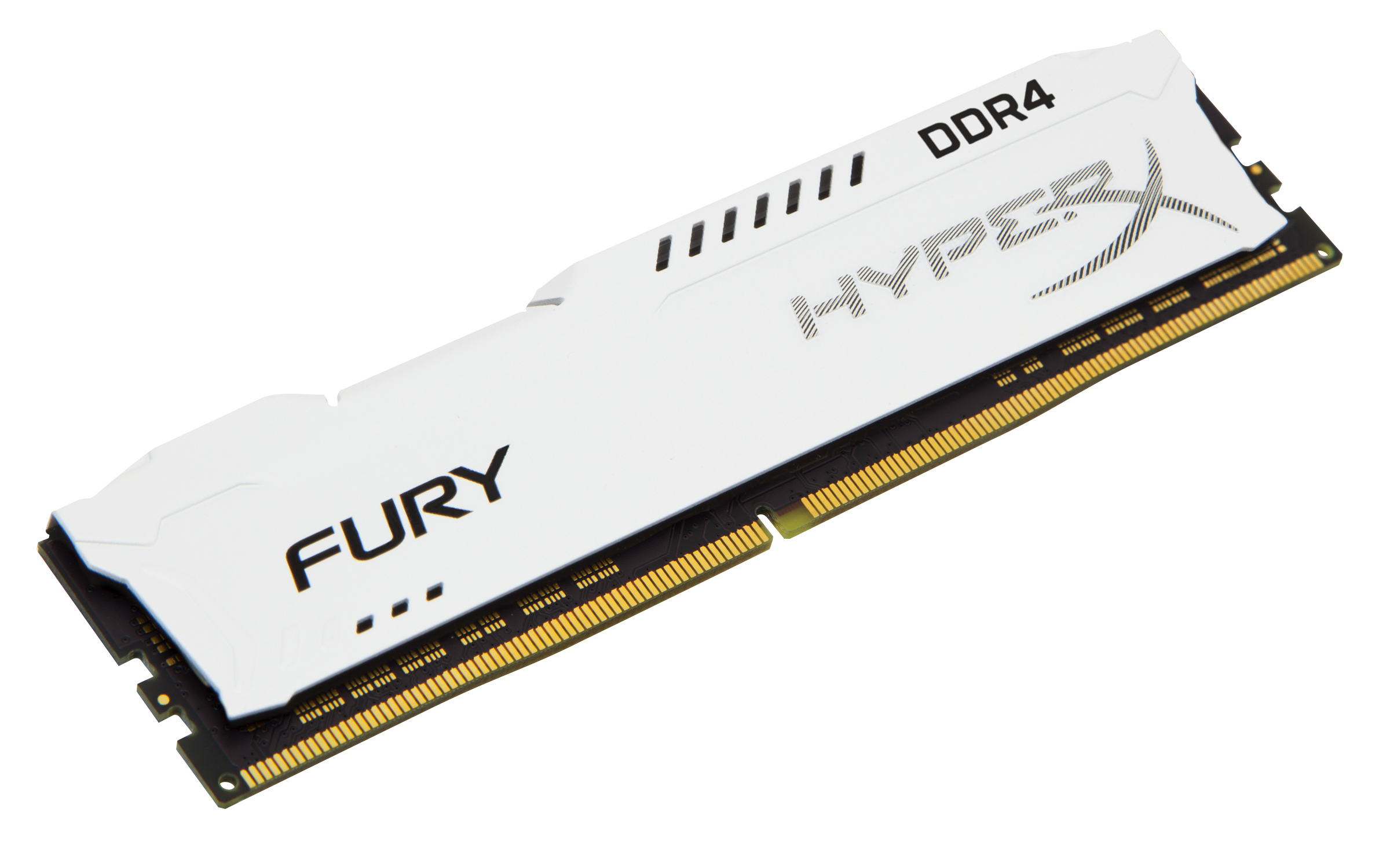 HX429C17FWK2/32 32gb 2933mhz ddr4 cl17 dimm (kit of 2) hyperx fury white Kingston Santreyd  - Вид №1