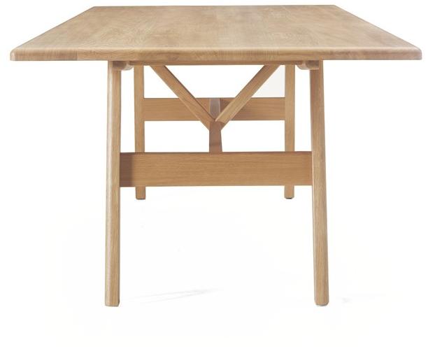 BassamFellows Прямоугольный обеденный стол из массива дерева Kant Cb-392/3/4/5/6 - Вид №1