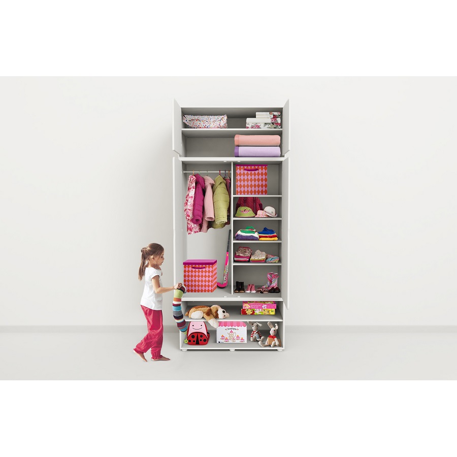 Стеллаж Flexa с 1 полкой, белый, 51,2х101х56,5 см 812520240 - Вид №3