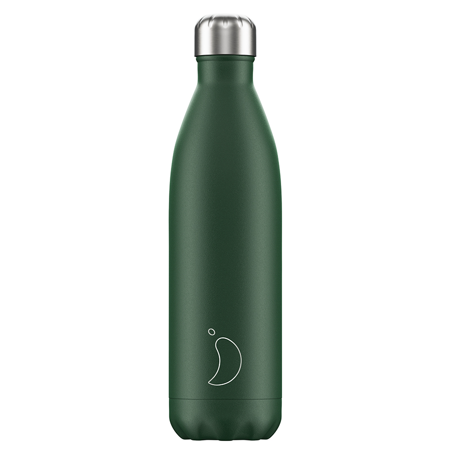 B750MAGRN Термос matte, 750 мл, зеленый Chilly's Bottles 