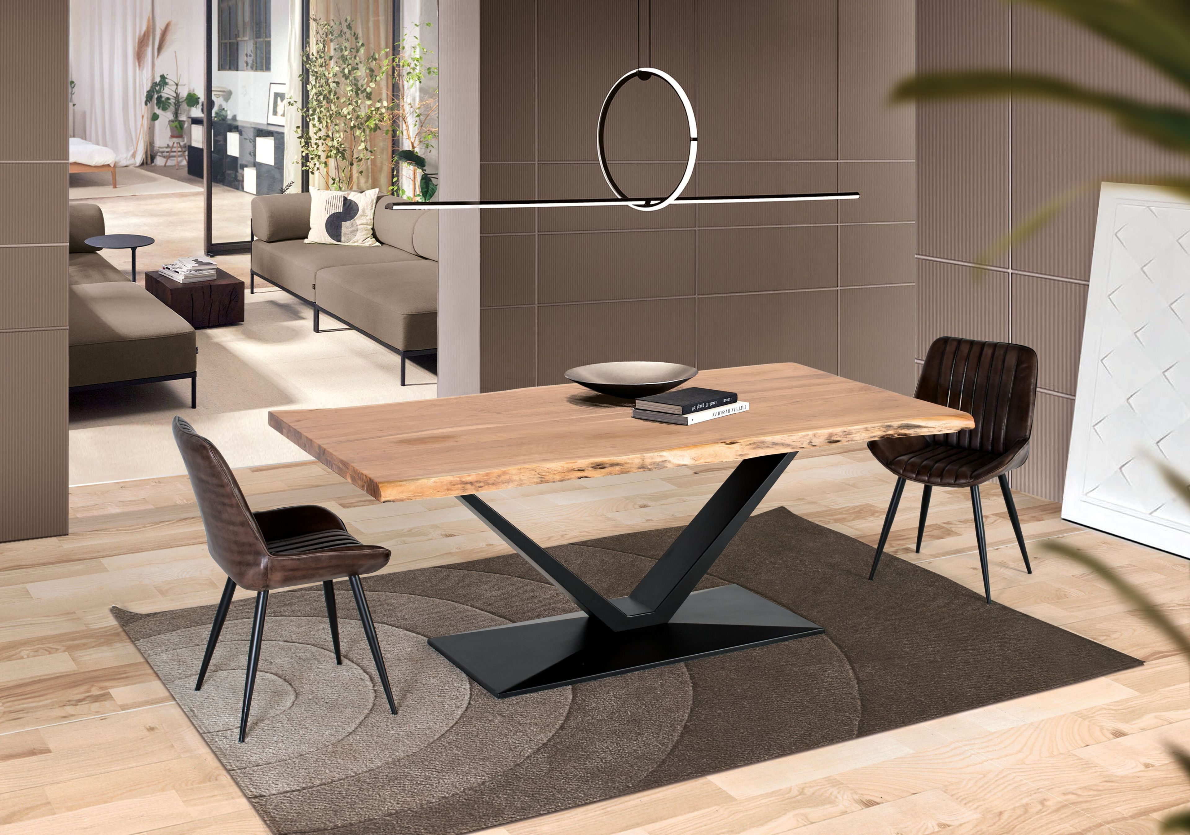 Прямоугольный стол из акации Giner y Colomer 1627 ARCH-00146758 - Вид №5