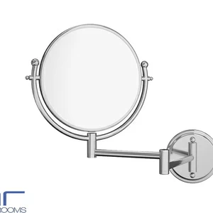 ЗЕРКАЛО КОСМЕТИЧЕСКОЕ НАСТЕННОЕ ХРОМИРОВАННАЯ СТАЛЬ