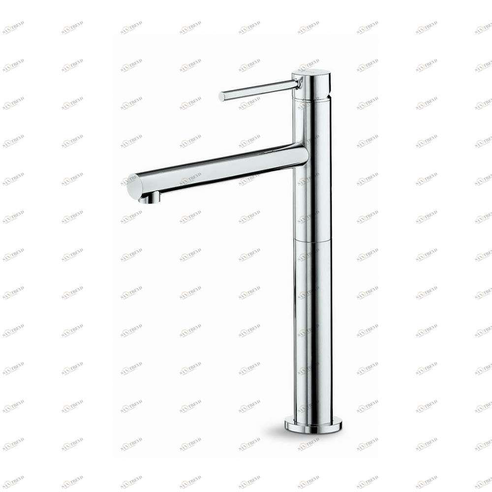 Однорычажный смеситель, высокий вариант для верхней раковины, без сливного набора. MINI-X NEWFORM Италия 61315