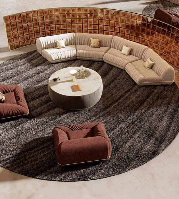 Тканевое кресло с подлокотниками Essential Home Xenox ARCH-00107982