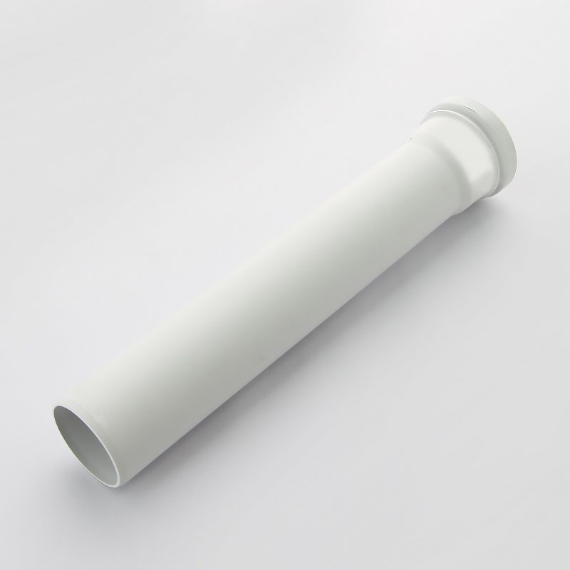 Канализационная труба 50 х 250 Sinikon с раструбом (белая) 500043K - Вид №1