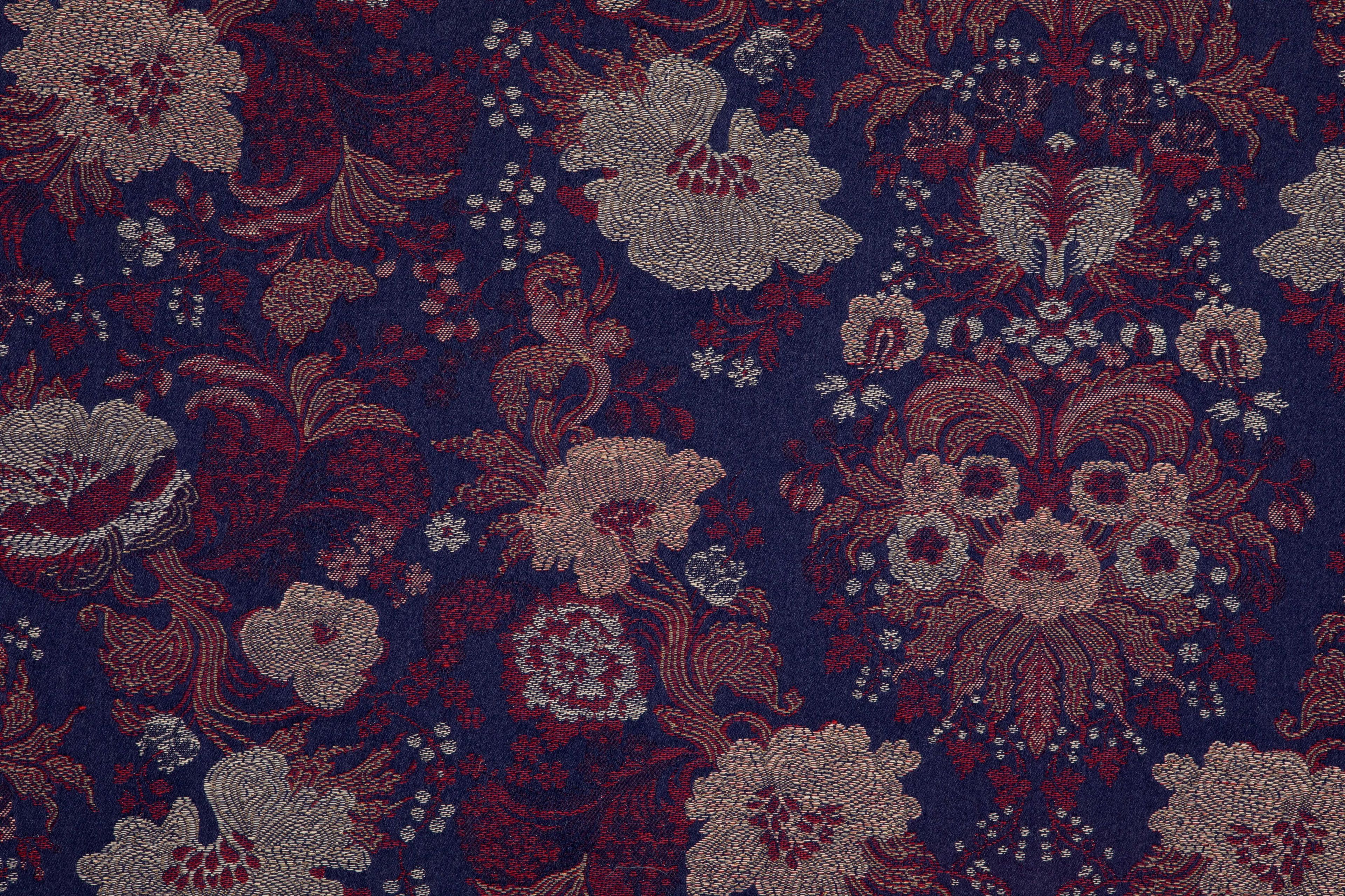 Хлопчатобумажная Жаккардовая ткань с цветочным рисунком LELIEVRE Quenin-Belle Époque ARCH-00035609 - Вид №15