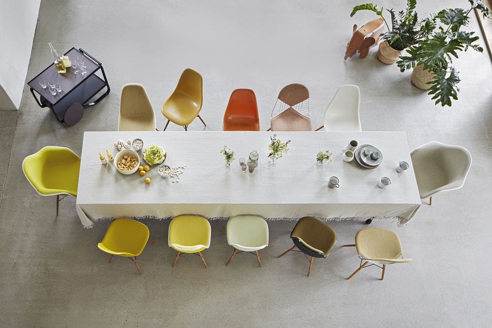 Мягкий тканевый стул с подлокотниками VITRA Eames Plastic Chair ARCH-00061576 - Вид №10
