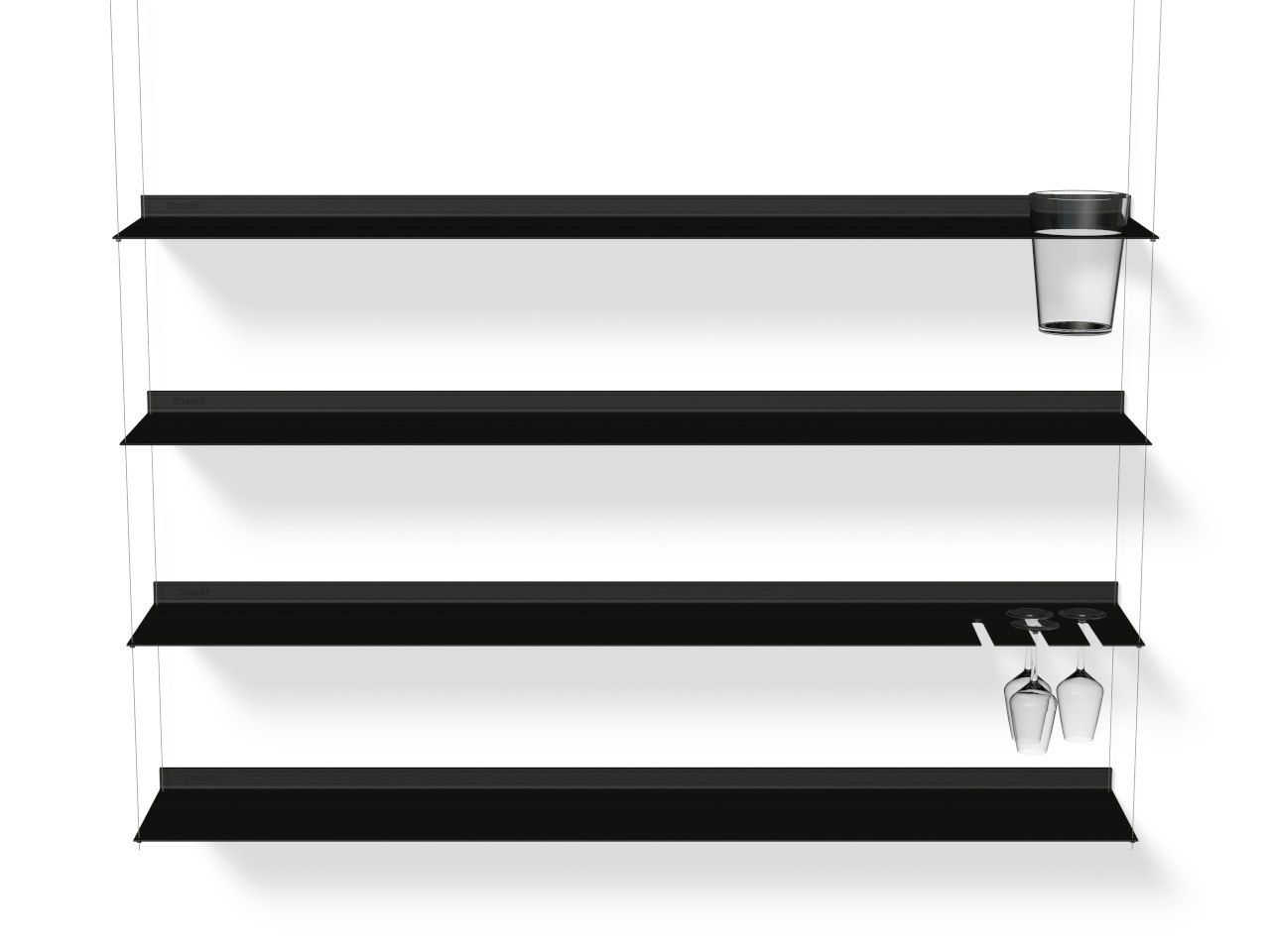 Алюминиевый книжный шкаф / перегородка Strackk ROOM DIVIDER ARCH-00061439 - Вид №3