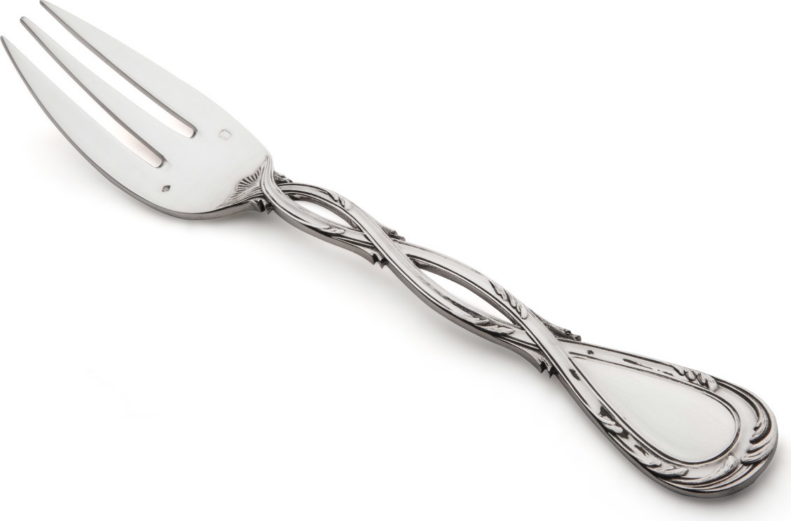 10565269 Puiforcat Вилка для рыбы 18,5см "Роял" (серебро 925 пробы) Серебро 925 