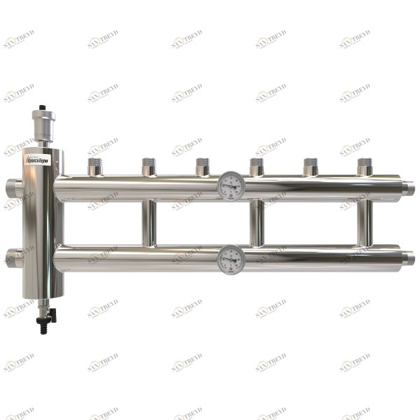 Купить Распределительный коллектор с гидрострелкой 85 кВт, 3+1 контур Прокситерм GSK3231