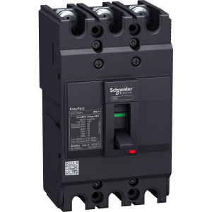 EZC100N3060 Силовой автомат EZC 100, TM-D, 15кА, 3P, 60А Schneider Electric EasyPact