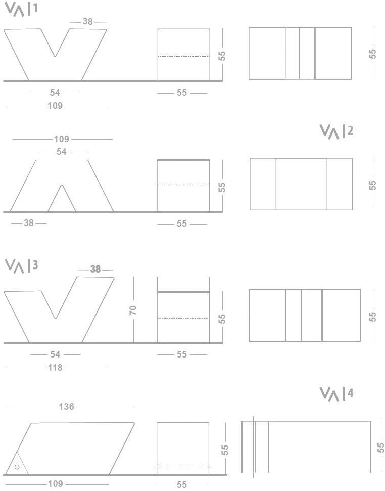 Manufatti Viscio Реконструированное уличное сиденье из камня Viceversa sun-id-1354652 - Вид №4