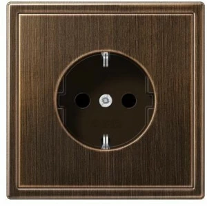 JUNG Электрическая розетка из латуни Ls 990