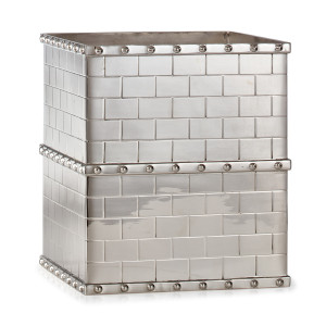 AH-RVT-NIC-WB Корзина для мусора с заклепками Labrazel